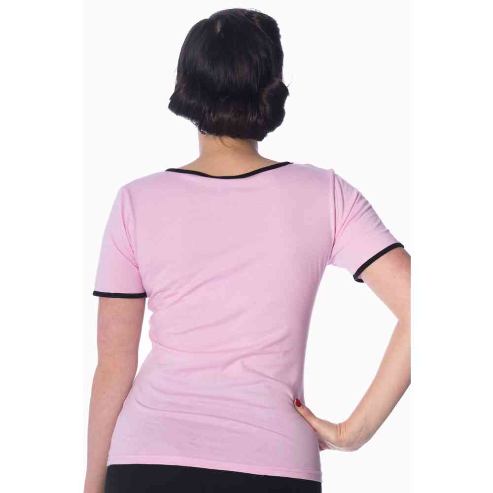 Dancing Days - DINER Damen TShirt - Rosa